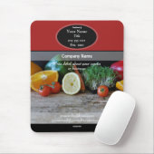 栄養フード促進マウスパッド – HAMbyWG マウスパッド (マウス)