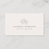 栄養モダン専門業者名刺 名刺 (正面)