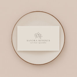 栄養モダン専門業者名刺 名刺