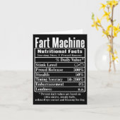 栄養事実おならマシン ダッドジョーク 面白いおなら カード (黄色い花)