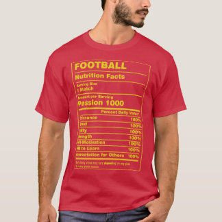 栄養事実 Tシャツ