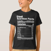 栄養事実 Tシャツ (正面)