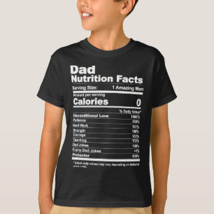 栄養事実 Tシャツ