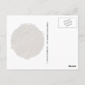 栄養価の高い栄養はがき ポストカード (裏面)