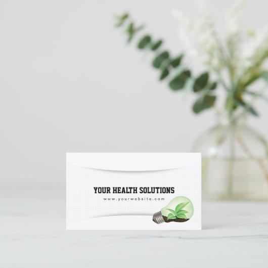 栄養保モダン健医療 名刺 (スタンド正面)