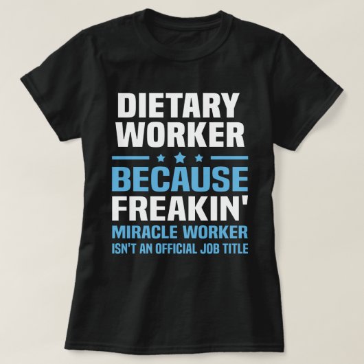 栄養労働者 Tシャツ (デザイン正面)
