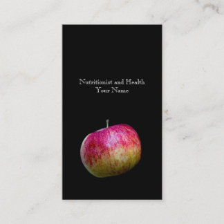 栄養士および健康 名刺