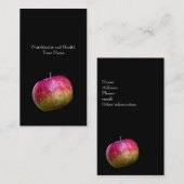 栄養士および健康 名刺 (正面/裏面)