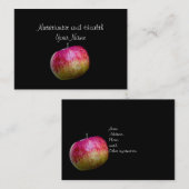 栄養士および健康 名刺 (正面/裏面)