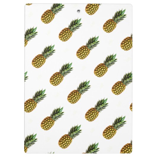 栄養士のためのパイナップルクリップボード |フルーツ写真 クリップボード (裏面)