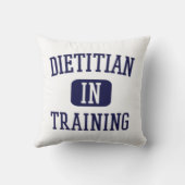 栄養士のトレーニング |将来の栄養士ギフト クッション (裏面)
