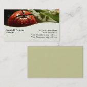 栄養士の名刺 名刺 (正面/裏面)