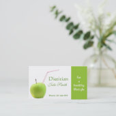 栄養士の名刺 名刺 (スタンド正面)