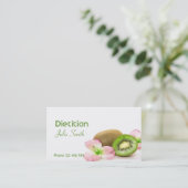 栄養士の名刺 名刺 (スタンド正面)