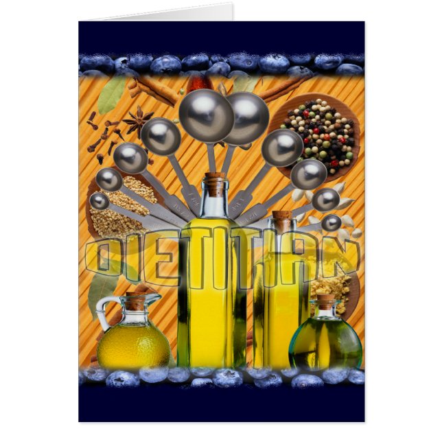 栄養士の食糧コラージュ (正面)