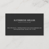 栄養士のDietologistのスポーツの博士Green Apple 名刺 (裏面)