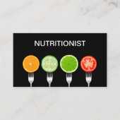 栄養士ダイエットアドバイザーの名刺 名刺 (正面)