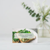 栄養士ディエティカスタムシャン写真 名刺 (スタンド正面)