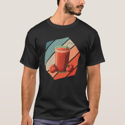 栄養士トマトフルーツ植物栄養士と Tシャツ (正面)