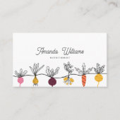 栄養士パーソナルシェフミニマリストクールベギー 名刺 (正面)