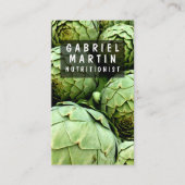 栄養士ヘルスコーチシェフダイエット野菜の写真 名刺 (正面)