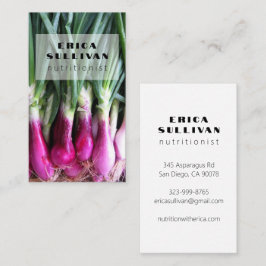 栄養士ヘルスコーチシェフダイエット野菜の写真 名刺