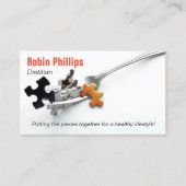 栄養士ライフスタイルプロフェッショナルプランナー 名刺 (正面)