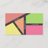 栄養士予約QRコード付き名刺 名刺 (正面)