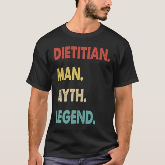 栄養士人神話の伝説1 Tシャツ (正面)