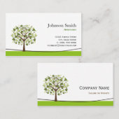 栄養士栄養士エレガント – ウィッシュツリー 名刺 (正面/裏面)