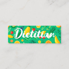 栄養士栄養士 スキニー名刺