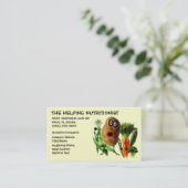 栄養士漫画 名刺 (スタンド正面)