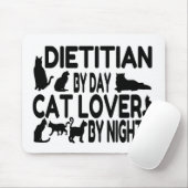 栄養士猫好き マウスパッド (マウス)