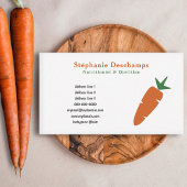 栄養士&ディティティアンニンジンの名刺 名刺