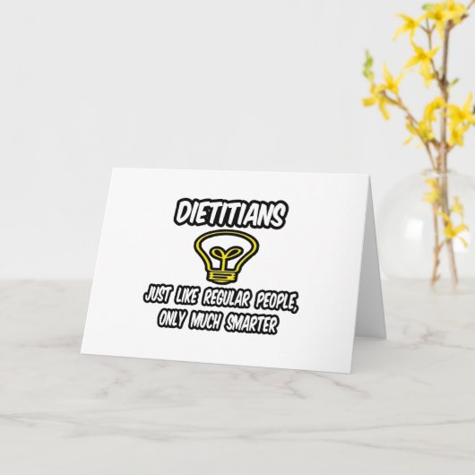 栄養士……一般の人々のみ頭が切れる カード (黄色い花)