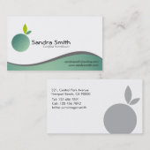 栄養士-名刺 名刺 (正面/裏面)