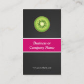 栄養士/栄養士ダイエットクリエイティブ革新的 名刺 (裏面)