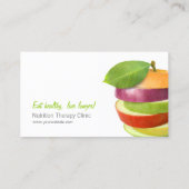 栄養士/栄養士/フードビジネスカード 名刺 (裏面)