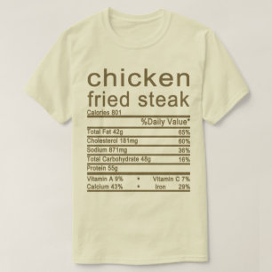 栄養成分表示ラベル Tシャツ