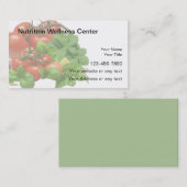 栄養物の名刺 名刺 (正面/裏面)