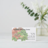 栄養物の名刺 名刺 (スタンド正面)