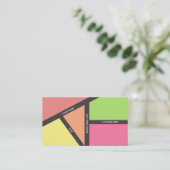 栄養習得業票 名刺 (スタンド正面)