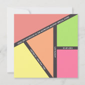 栄養調和イベント 招待状 (正面)