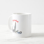 栄麗花 コーヒーマグカップ (正面左)