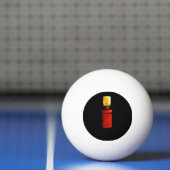 栓をされる 卓球ボール (ネット)