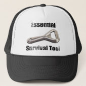 "栓抜き"の帽子 キャップ (正面)