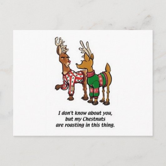 栗の焙煎 ポストカード (正面)