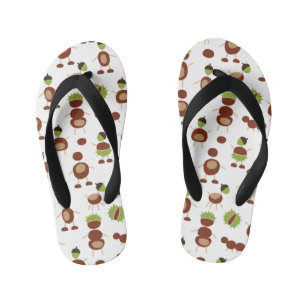 栗の男 キッズビーチサンダル