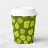 栗の秋の赤ちゃんシャワー秋 紙コップ (正面)