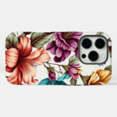 栗の花びらパターン Case-Mate iPhoneケース (裏面 (横))